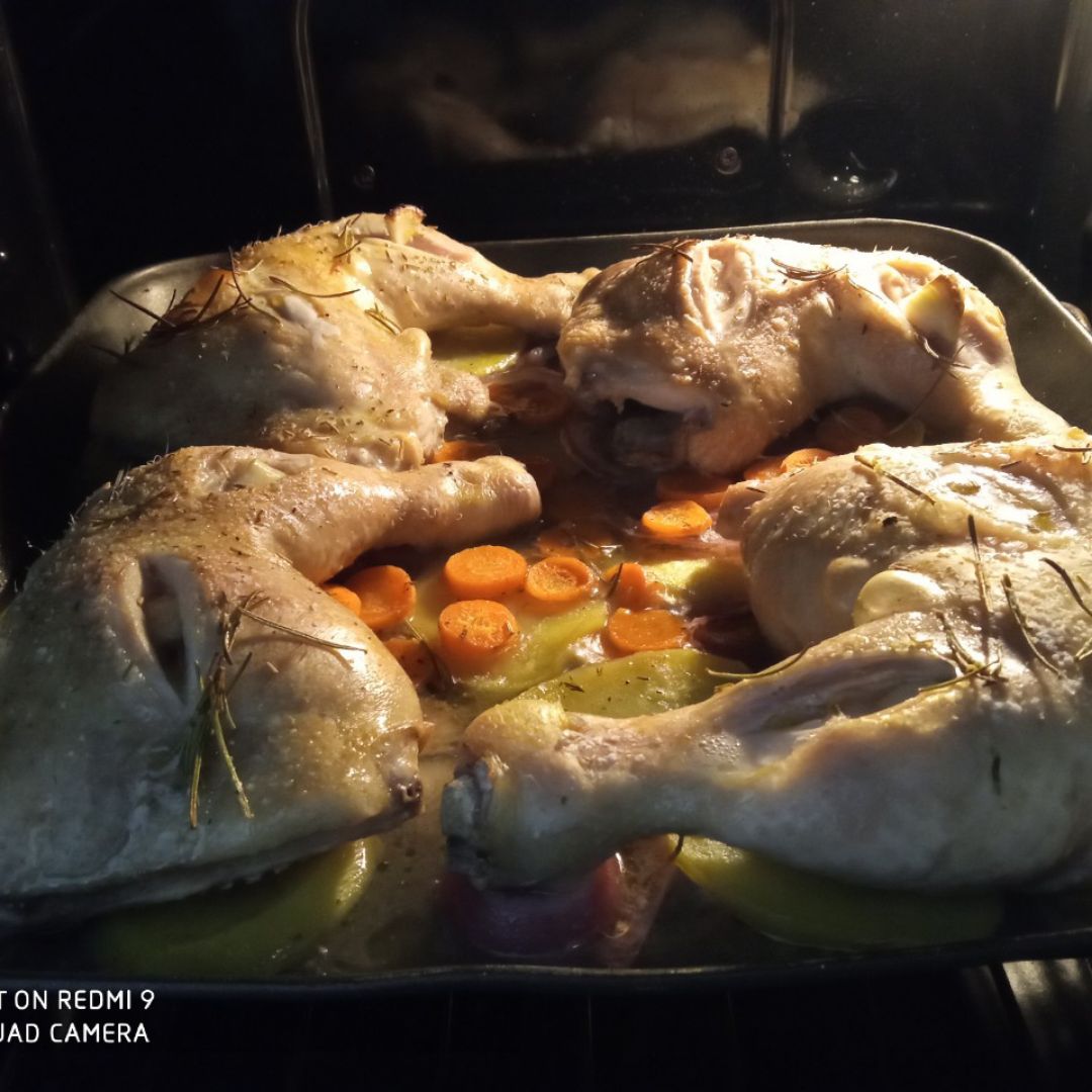 Pollo al horno Paso 3 Pollo al horno Paso 3