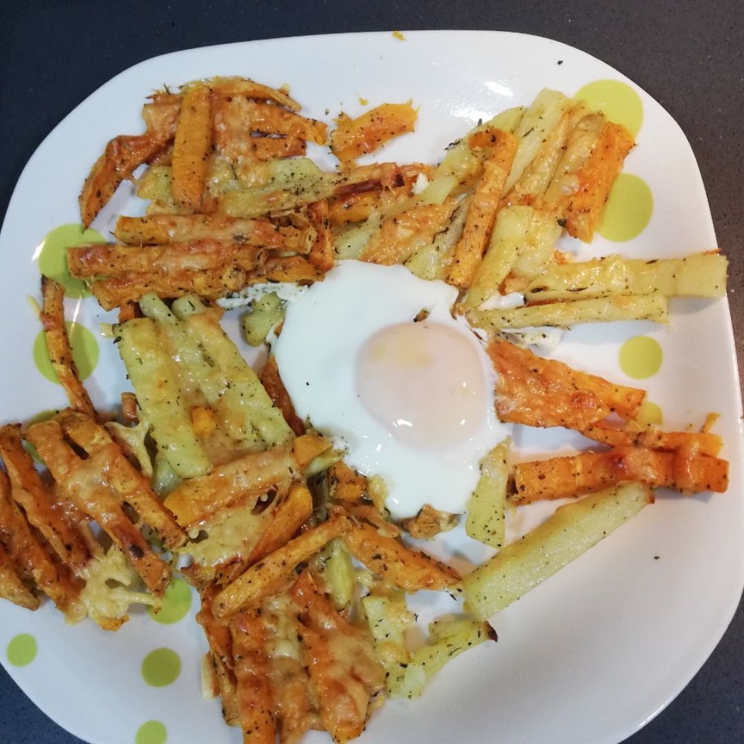 Patatas con huevo Patatas con huevo
