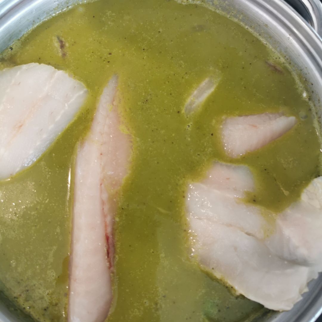 Curry verde de pescado Paso 2 Curry verde de pescado Paso 2