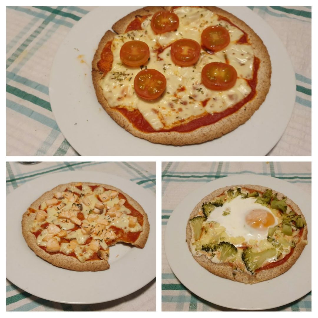 Mini pizzas rápidas