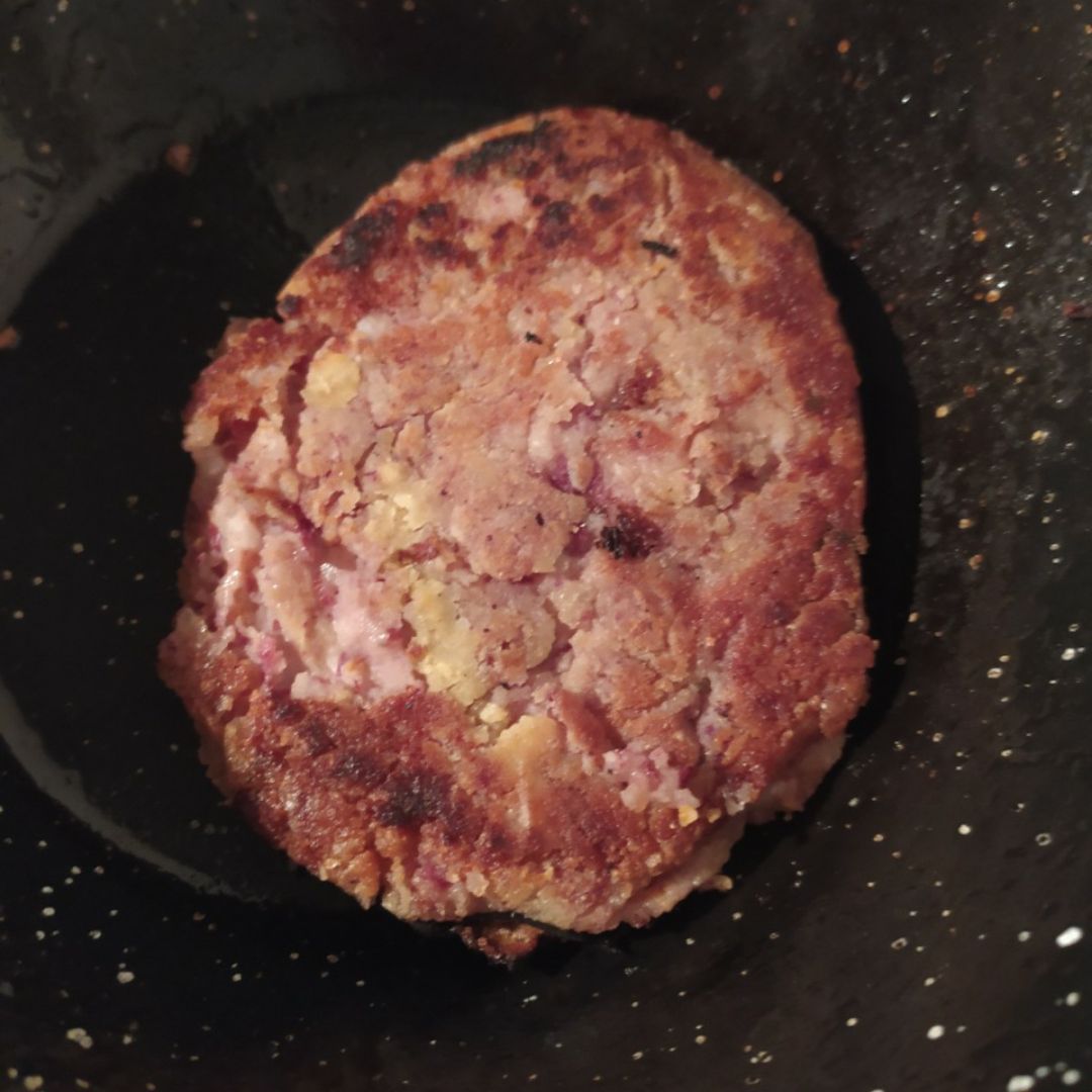 Hamburguesa de alubias rojas y arroz 🍔 Paso 3 Hamburguesa de alubias rojas y arroz 🍔 Paso 3