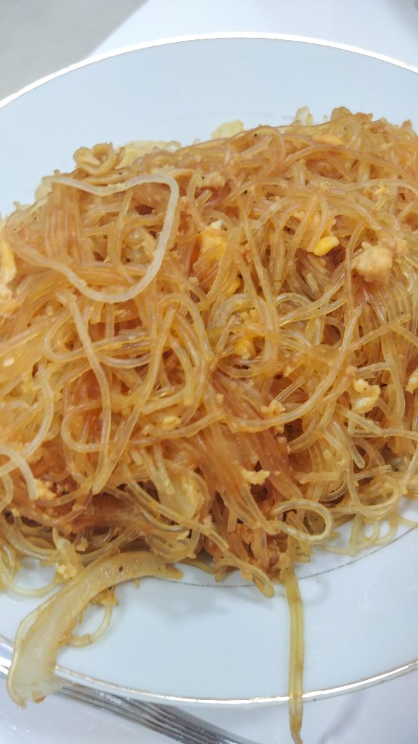 Glass Noodles al estilo Tailandés Glass Noodles al estilo Tailandés