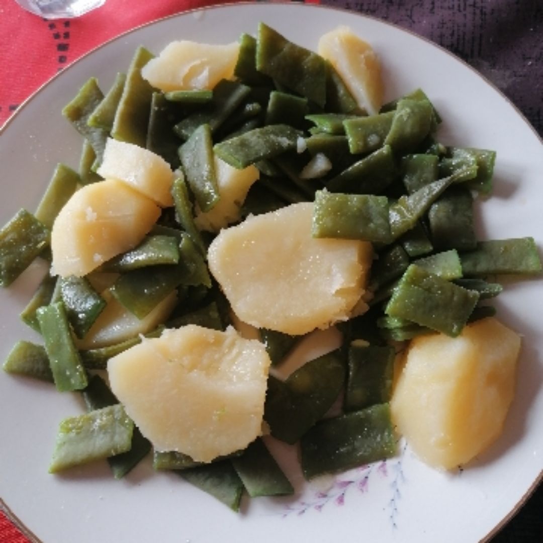 Judías verdes con patata Judías verdes con patata