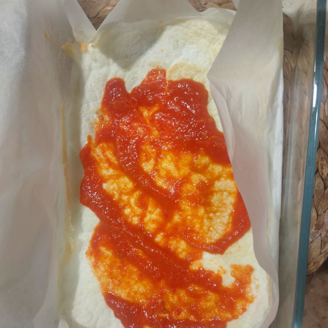 Pizza nube Paso 1 Pizza nube Paso 1
