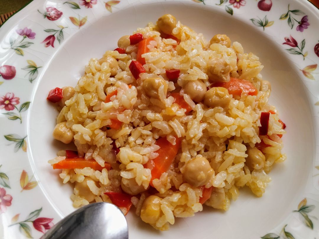 Arroz con garbanzos Arroz con garbanzos