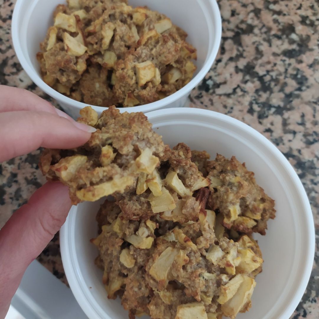 Galletas de avena y manzana Galletas de avena y manzana