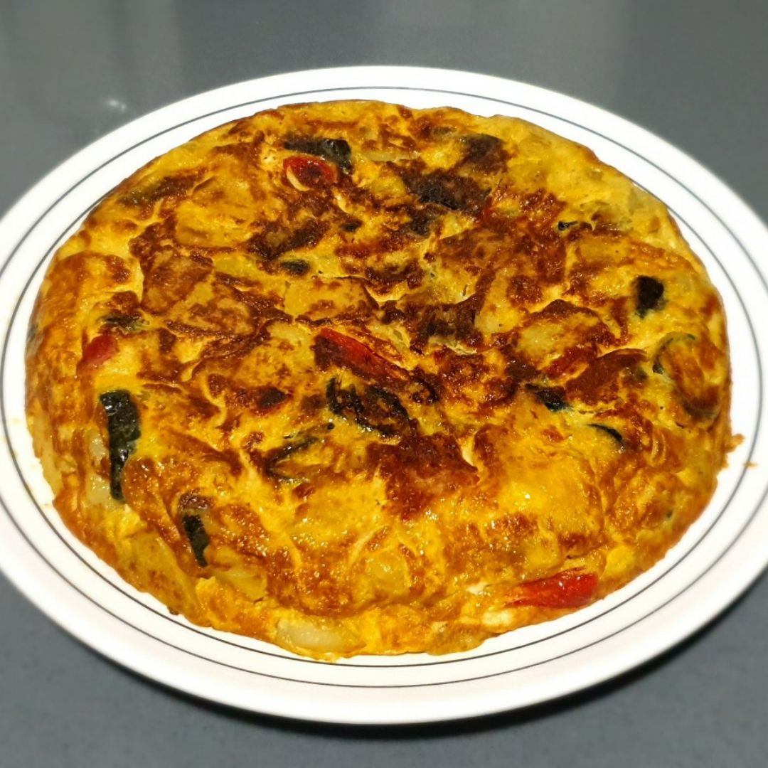 Tortilla oriental Paso 3 Tortilla oriental Paso 3