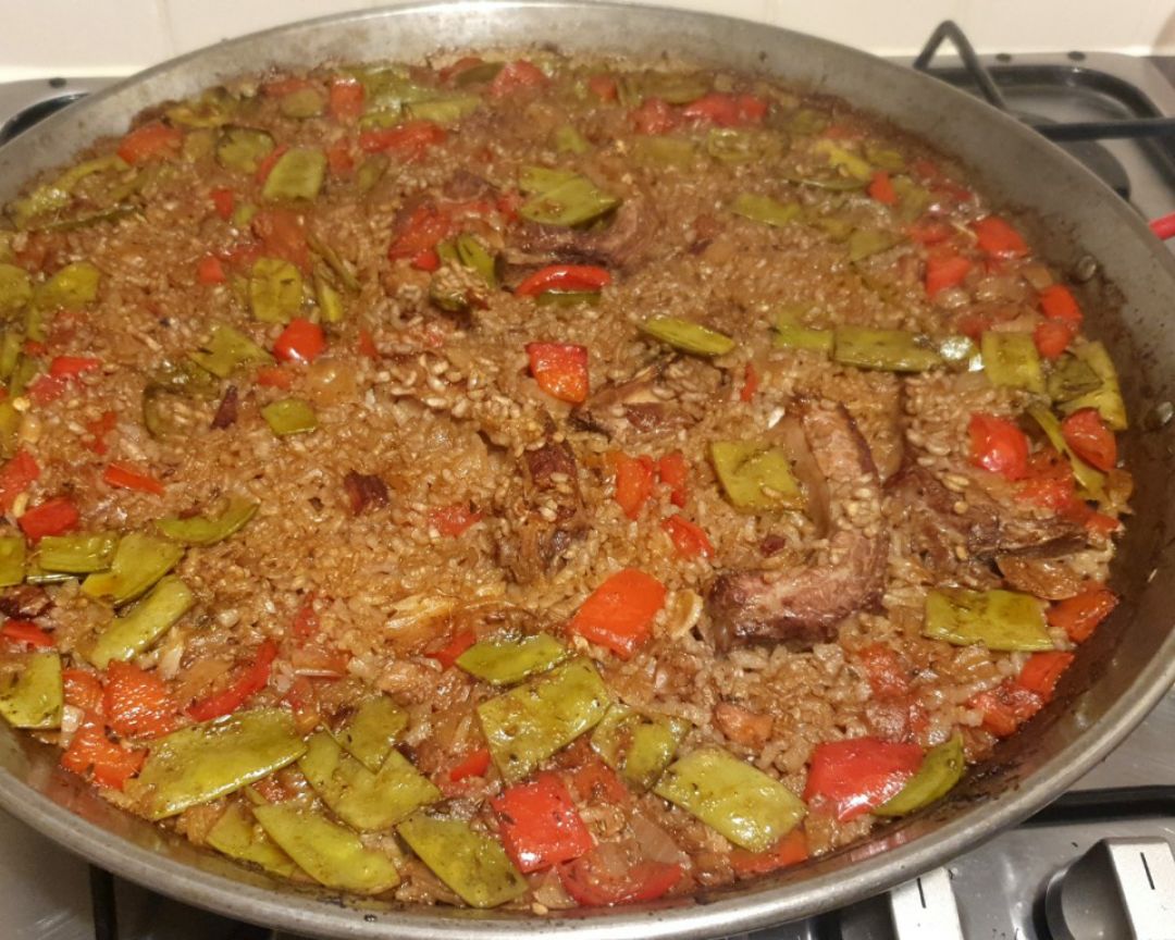 Arroz con costillas Arroz con costillas