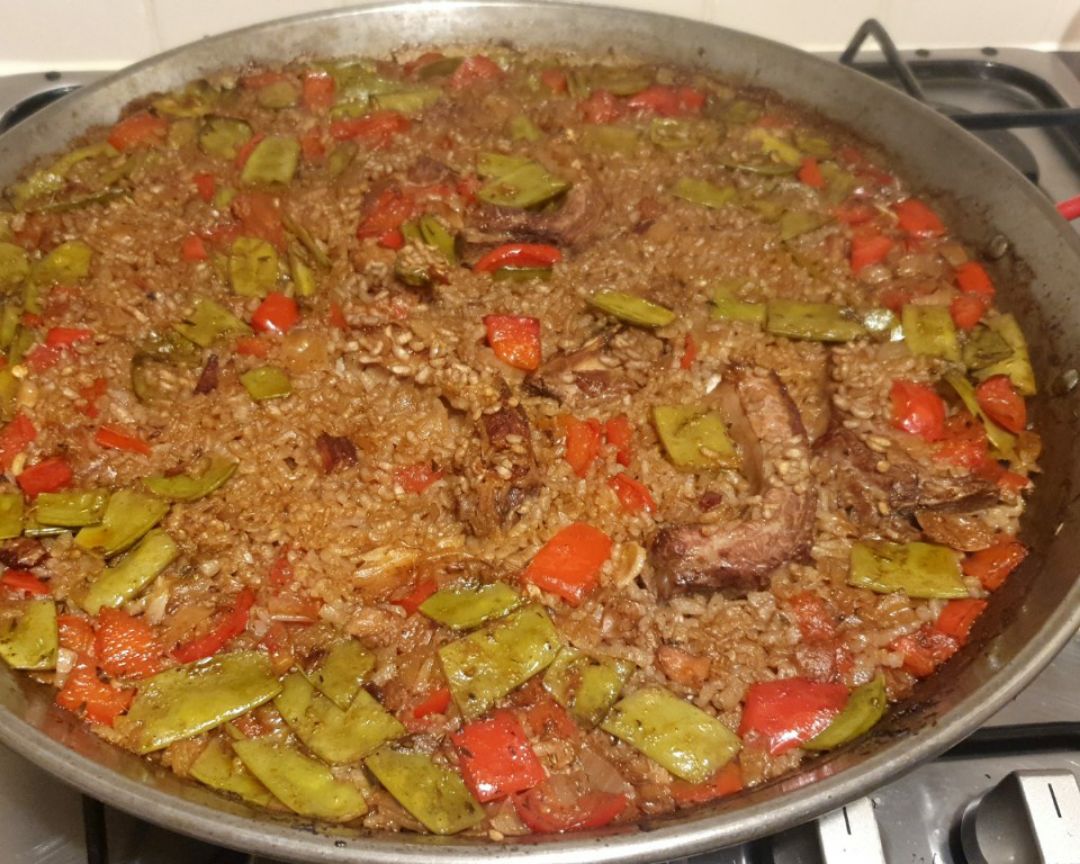 Arroz con costillas