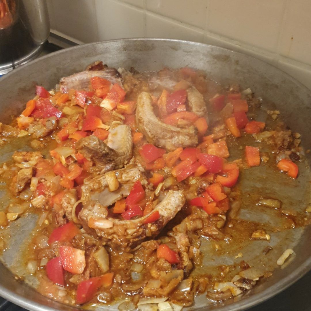 Arroz con costillas Paso 0 Arroz con costillas Paso 0