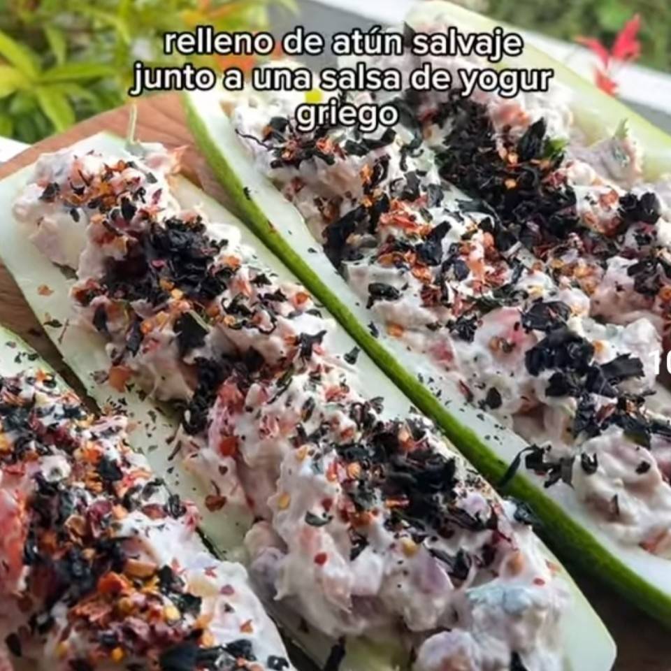 Barcos de pepino Barcos de pepino