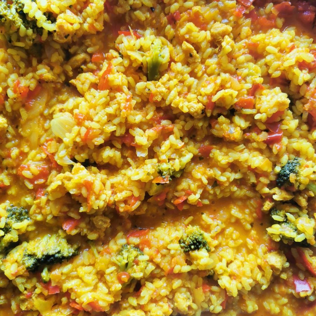 Vegan rice!  Paso 1