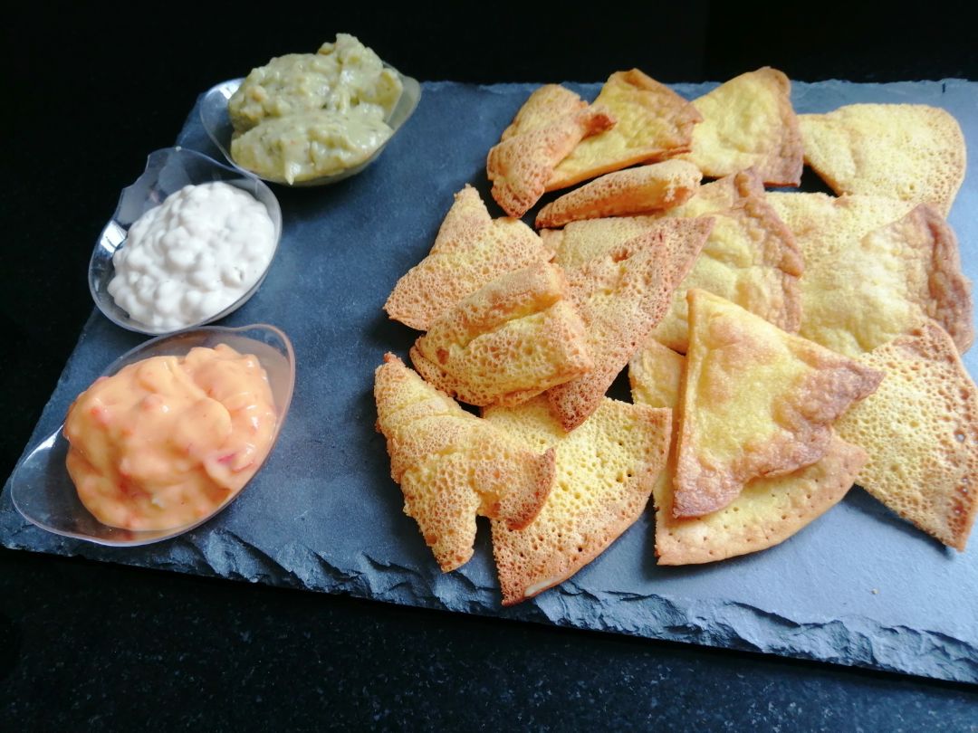 Nachos caseros Nachos caseros