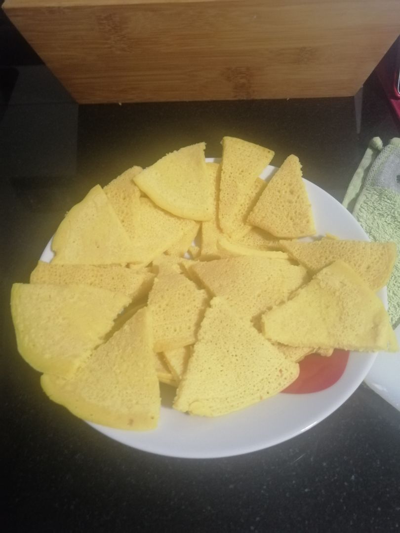 Nachos caseros Paso 2 Nachos caseros Paso 2