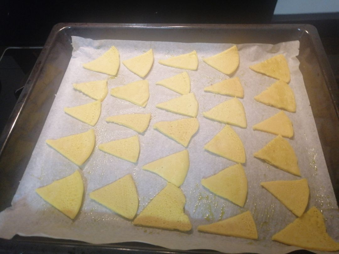 Nachos caseros Paso 3 Nachos caseros Paso 3