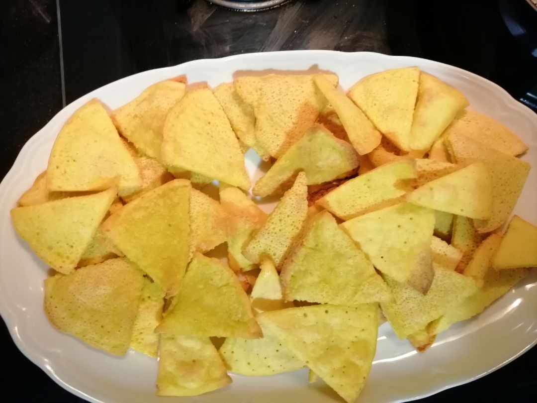 Nachos caseros Paso 4 Nachos caseros Paso 4