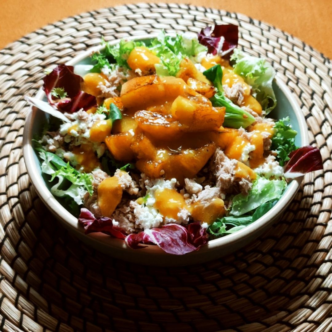 Ensalada templada de piña 🍍 Ensalada templada de piña 🍍