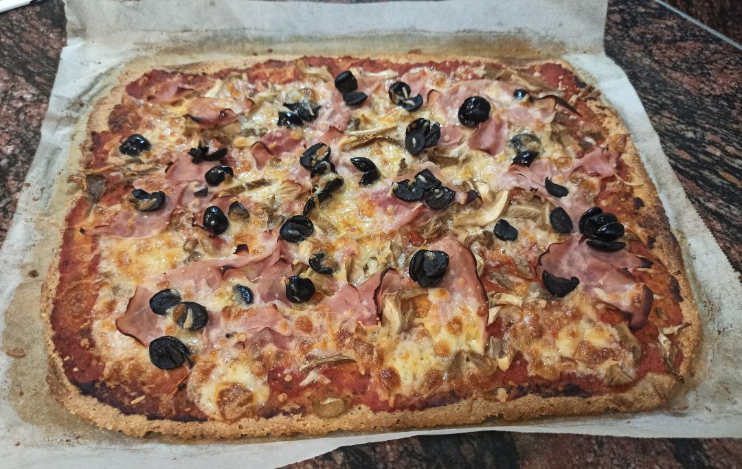 Pizza 馃崟 gluten free Paso 5 Pizza 馃崟 gluten free Paso 5