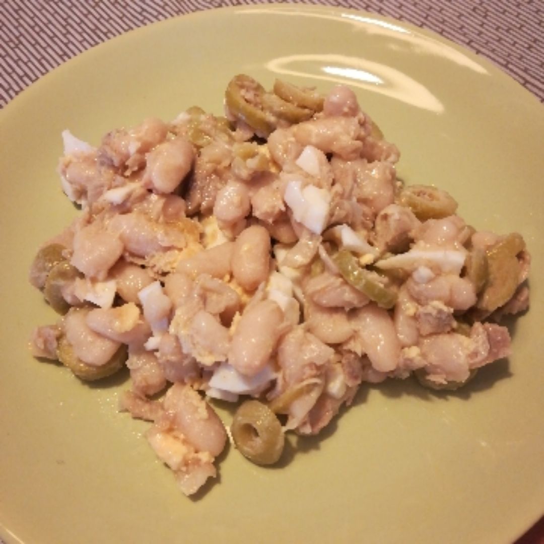 Ensalada de judías blancas 