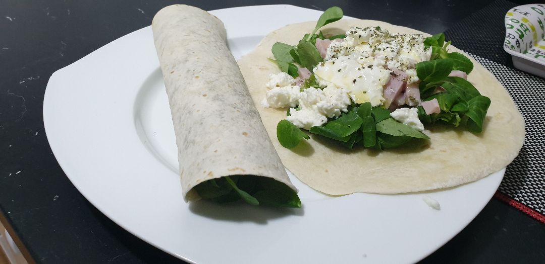 Fajitas frías . Fajitas frías .