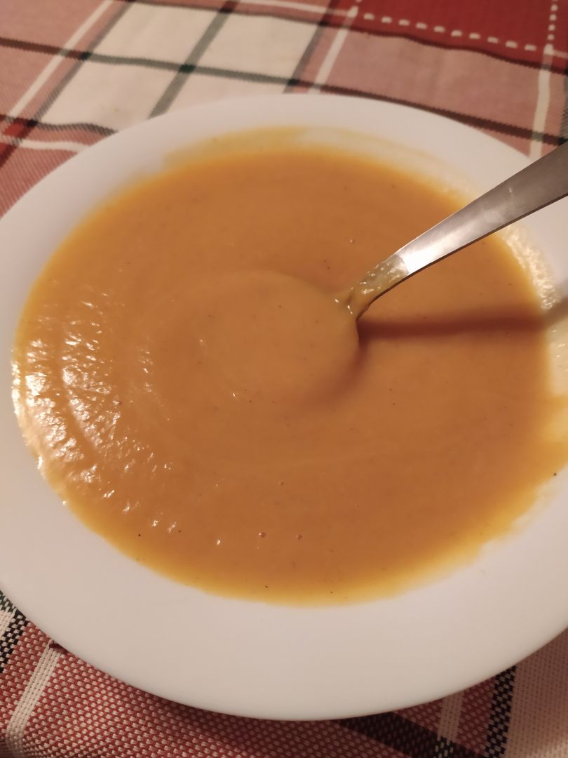 Crema calabaza al curry Crema calabaza al curry