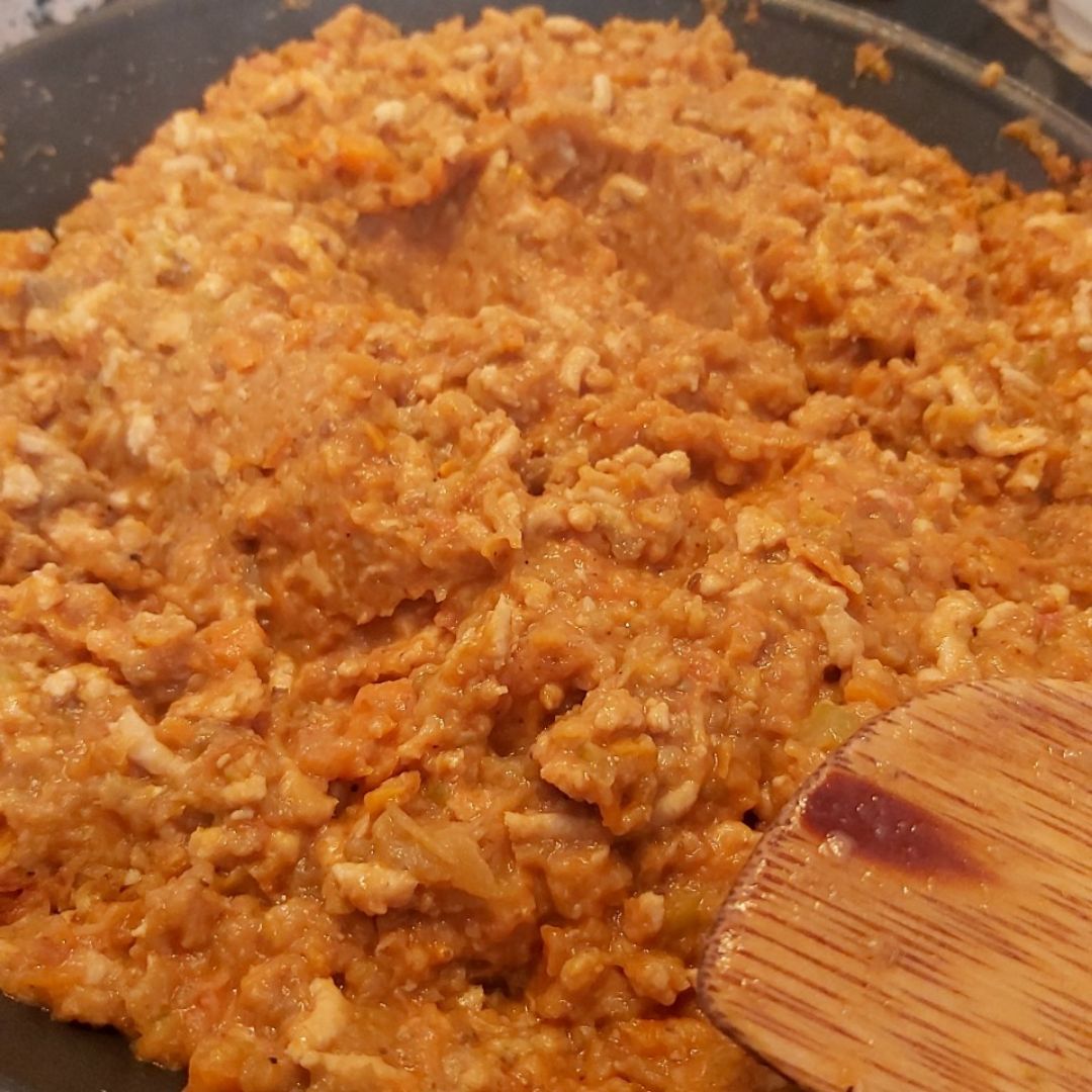 Berenjenas rellenas  Paso 2