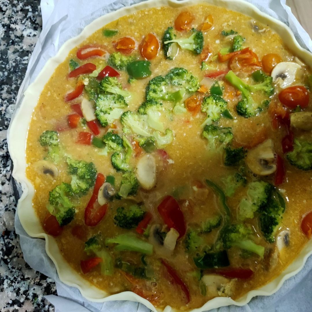 Quiche verduras Quiche verduras