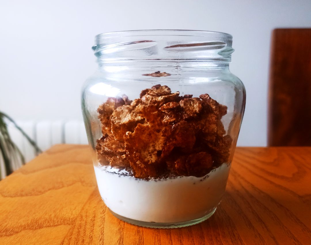 Choco 'Corn Flakes' con yogur Choco 'Corn Flakes' con yogur