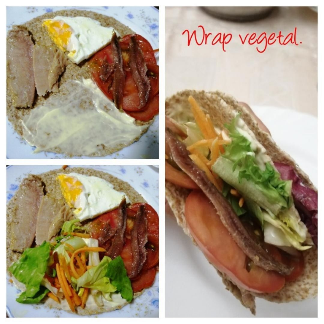 Wrap vegetal😋