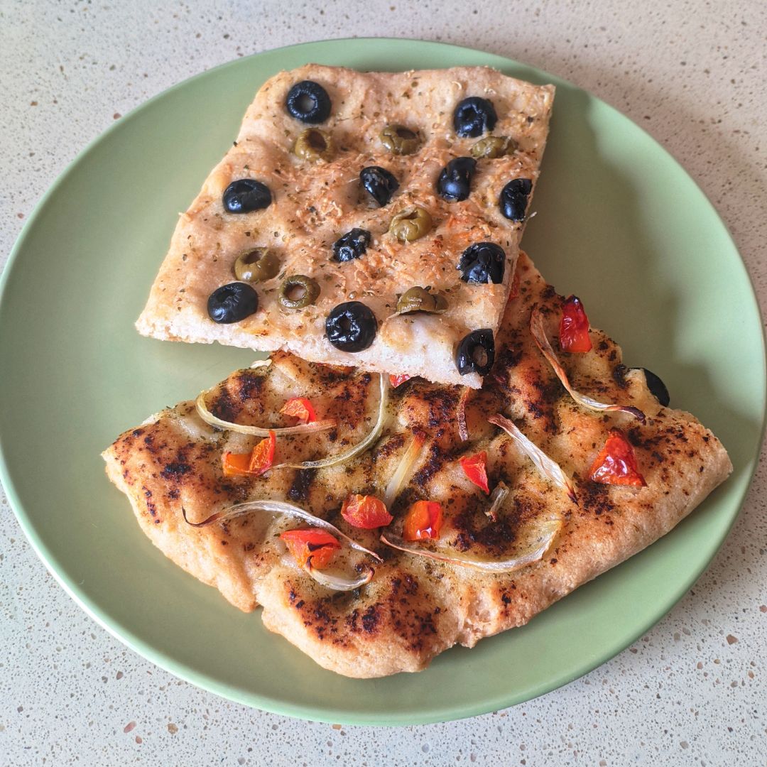 Focaccia sin gluten 🌾