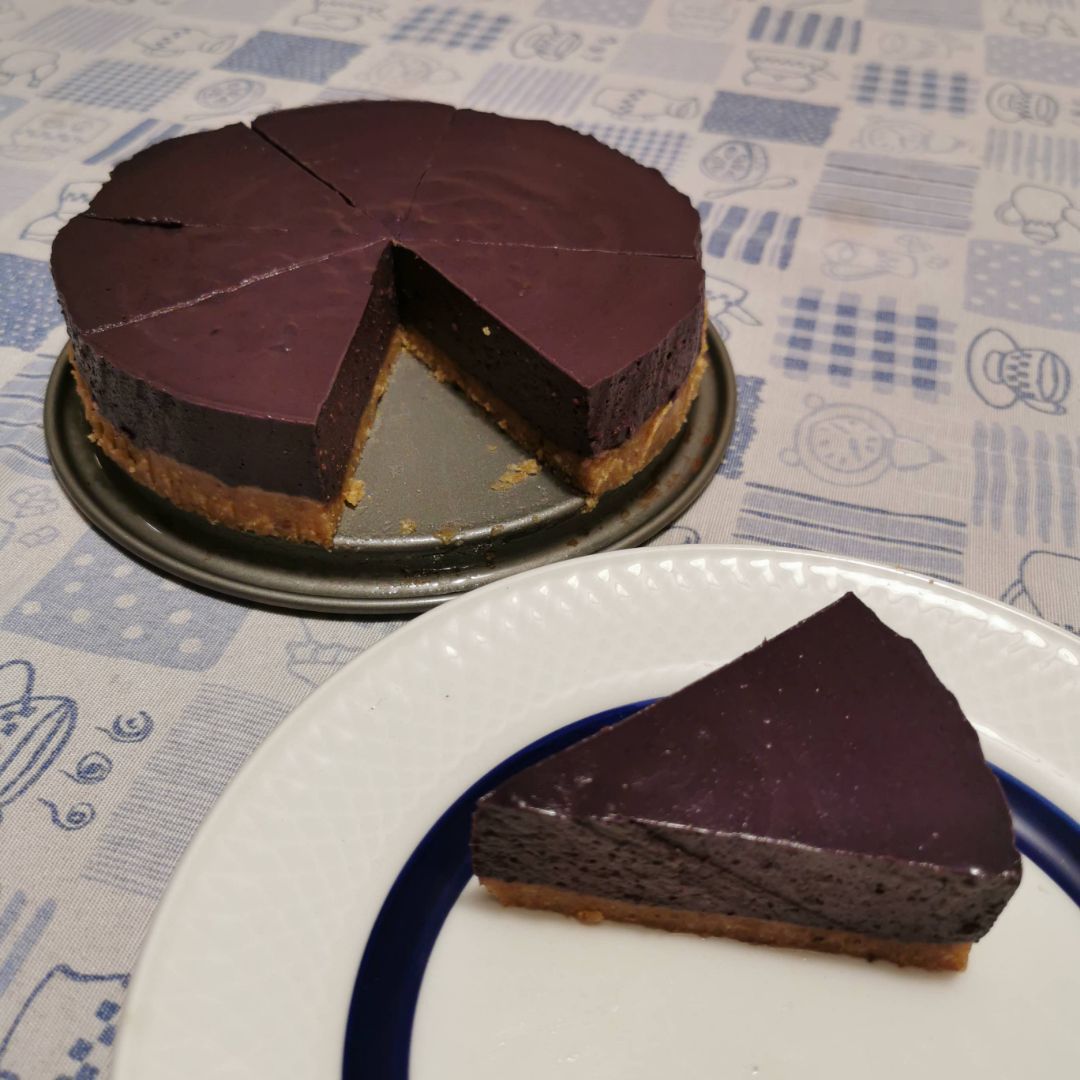 Mousse Cheesecake de moras Mousse Cheesecake de moras
