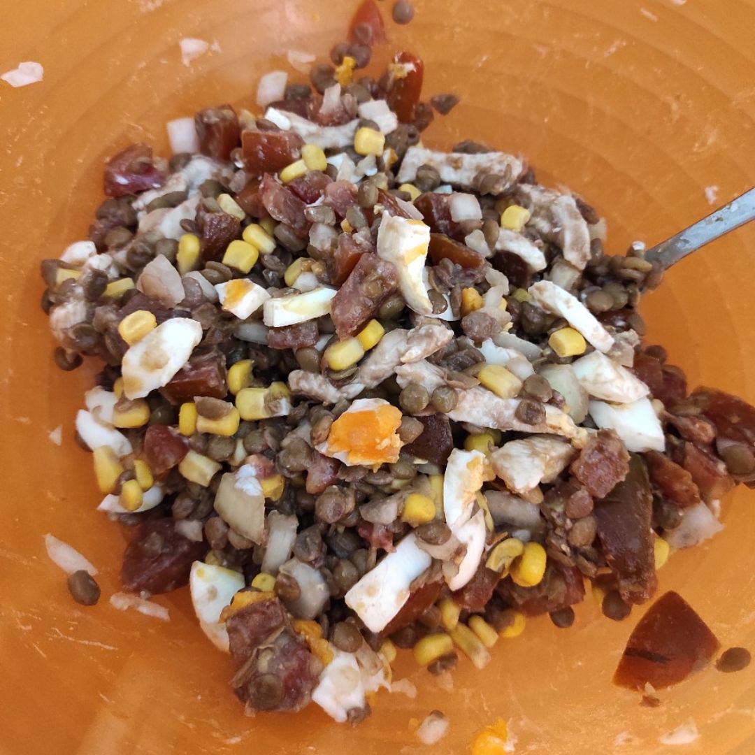 Ensalada veraniega🌽🍅