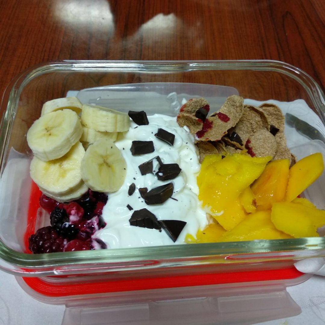 Yogur con fruta Yogur con fruta