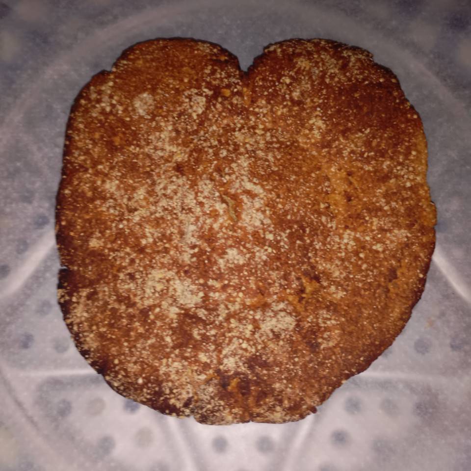 "PALMERA DE CHOCOLATE PROTEICA" con crema de cacahuete y coco, en FREIDORA DE AIRE