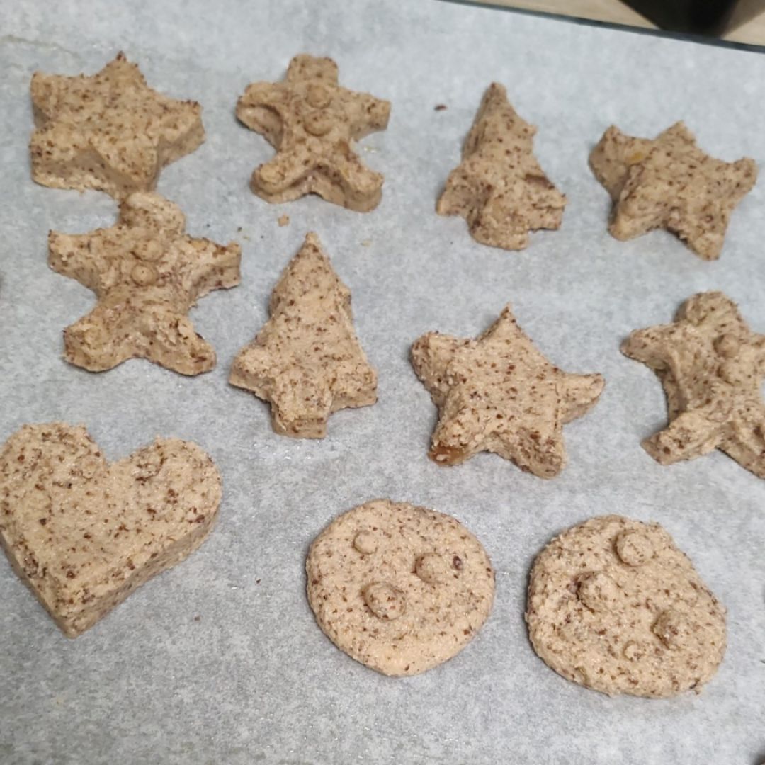 Galletas de avena y almendra Paso 0 Galletas de avena y almendra Paso 0