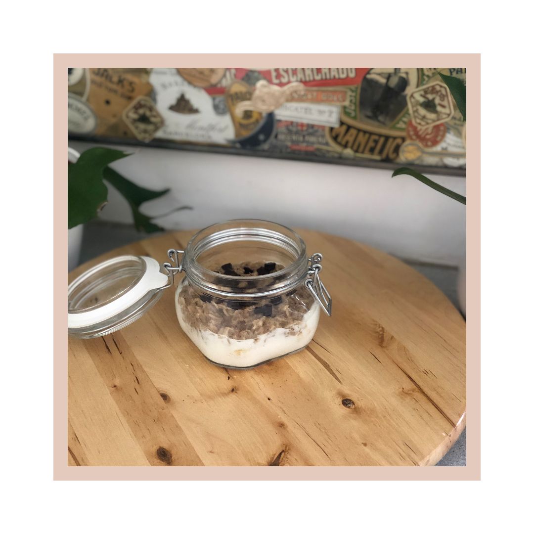 Gachas de avena con fruta Gachas de avena con fruta