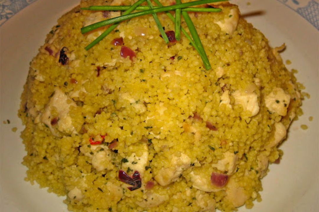 Cuscús de pollo y verduras🍚 Cuscús de pollo y verduras🍚