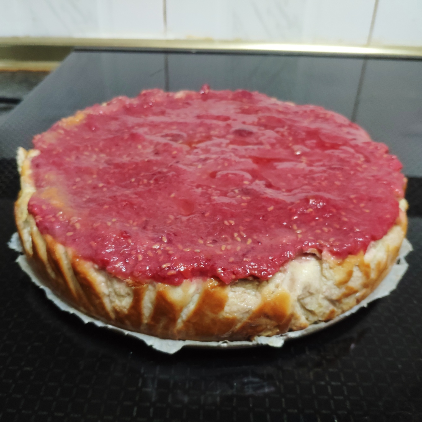 Tarta de queso de cabraStep 0