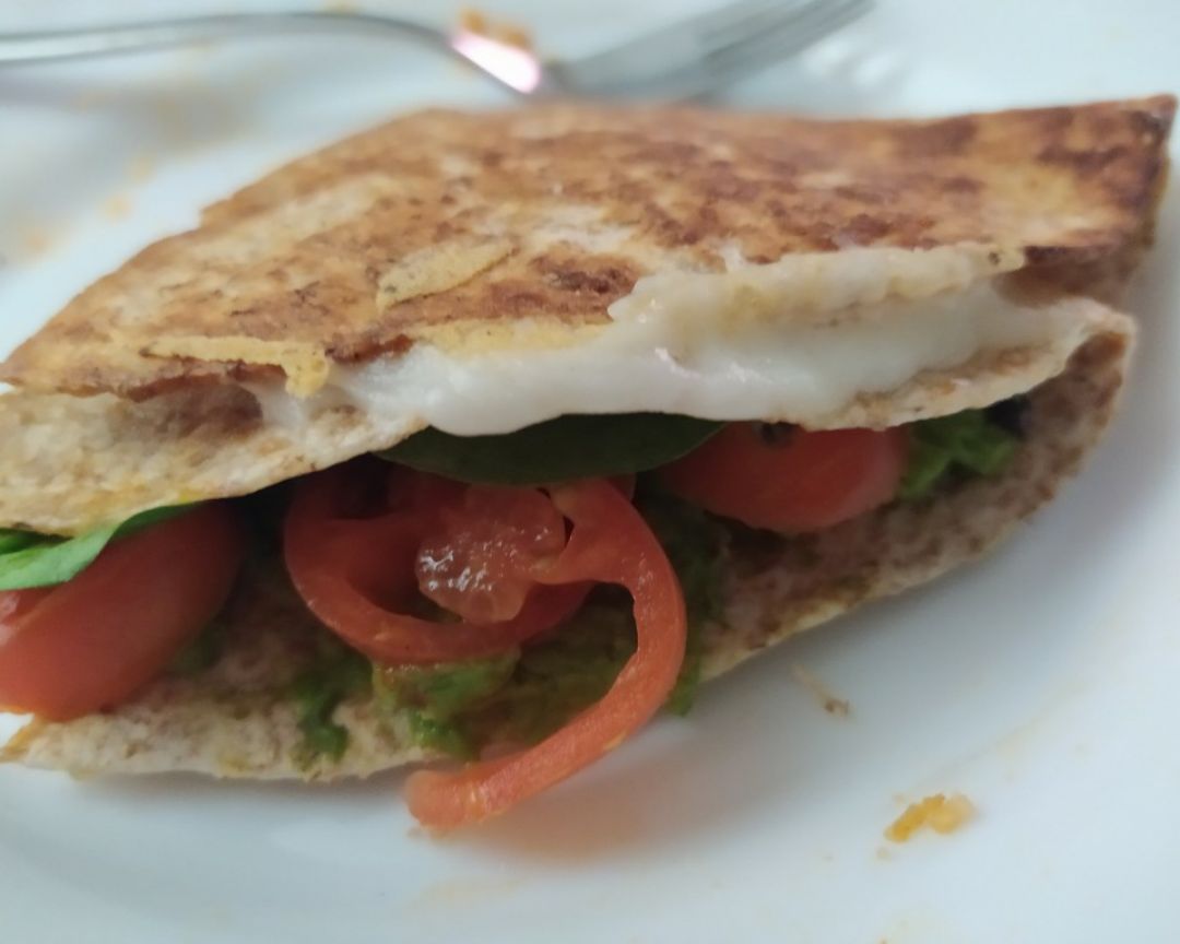 Quesadillas-Fajitas vegetas Paso 2 Quesadillas-Fajitas vegetas Paso 2