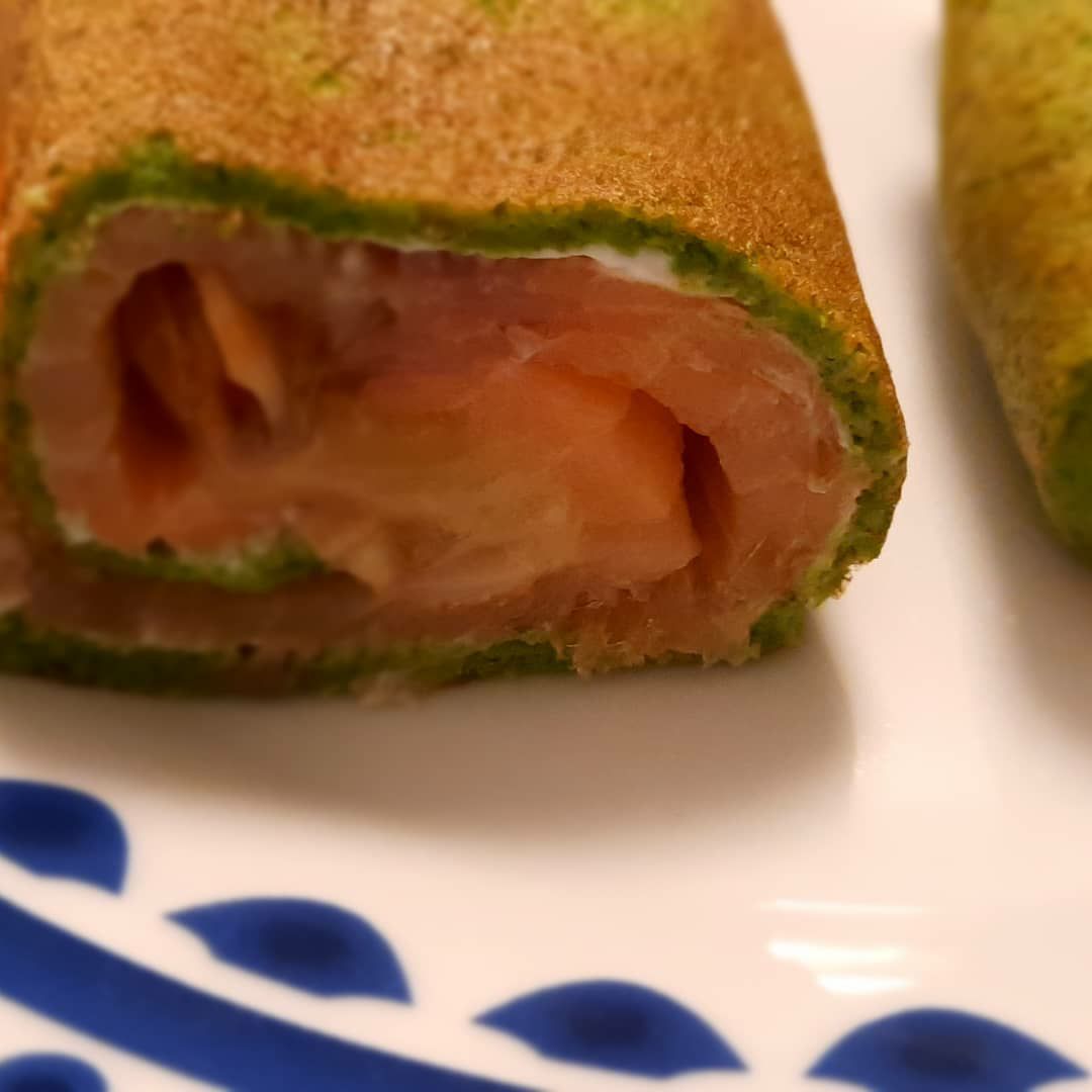 Crepe espinacas Crepe espinacas
