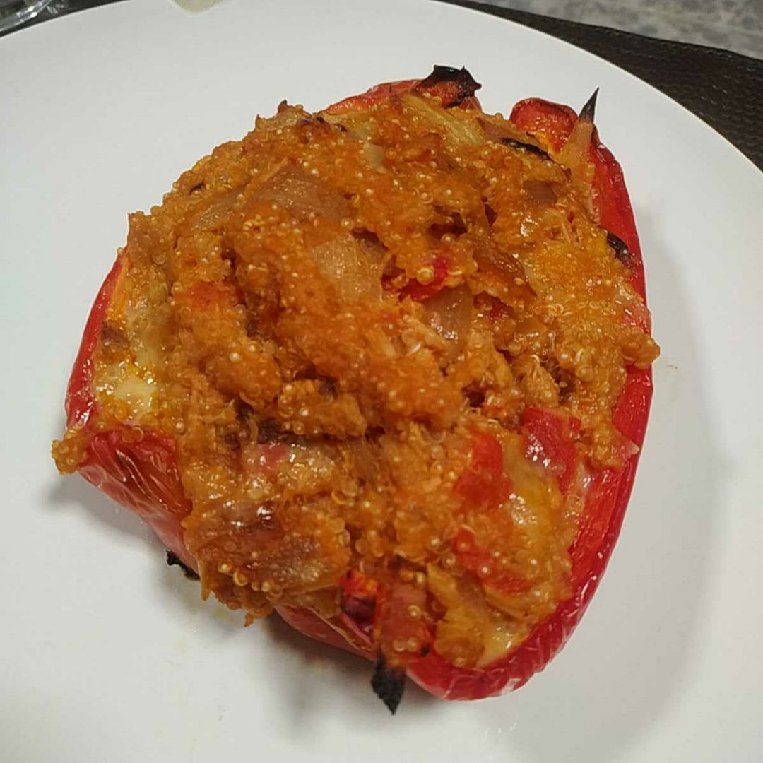 Pimientos Rojos Rellenos💯🔥 Pimientos Rojos Rellenos💯🔥
