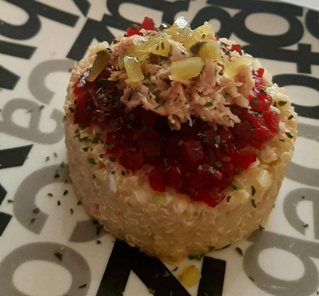 Ensaladilla de quinoa Ensaladilla de quinoa