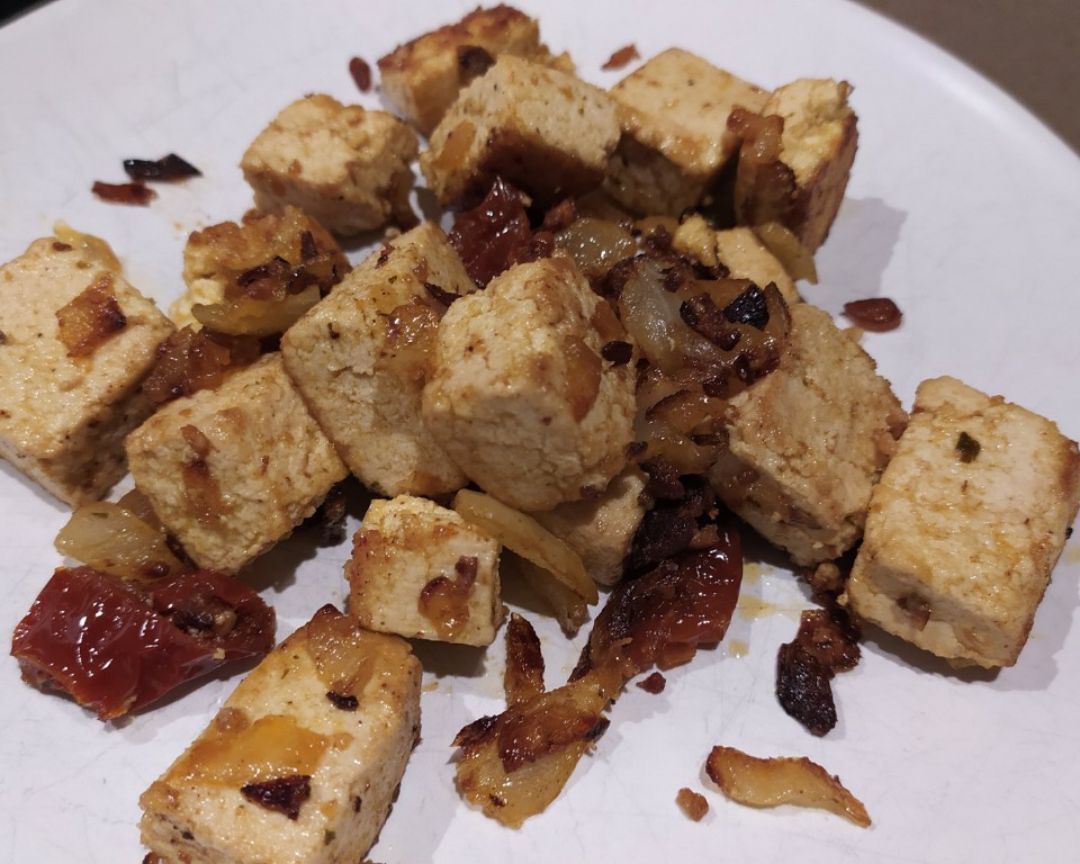 Tofu salteado Tofu salteado