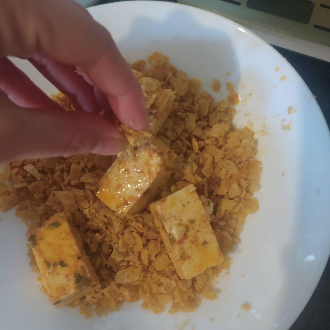NUGGETS DE TOFU Paso 1 NUGGETS DE TOFU Paso 1