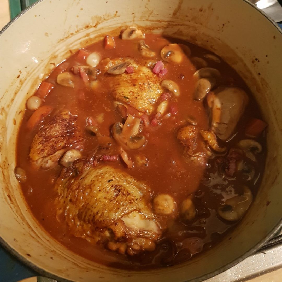 "Coq au vin" "Coq au vin"