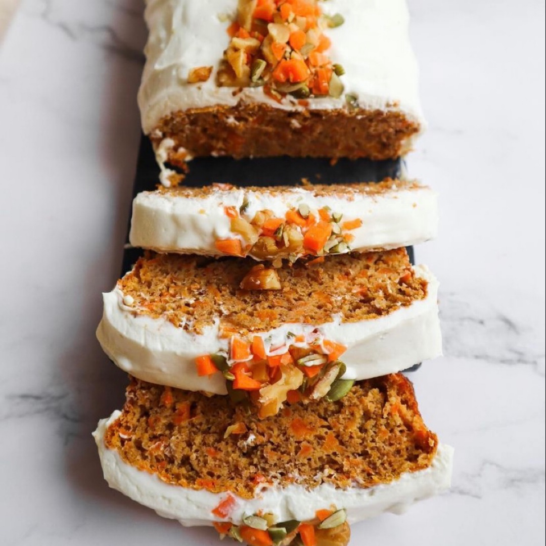 Carrot cake saludable
