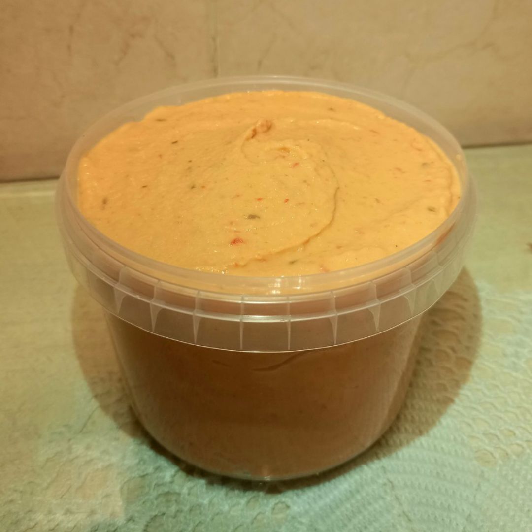 Hummus de pimiento 馃尪 Hummus de pimiento 馃尪
