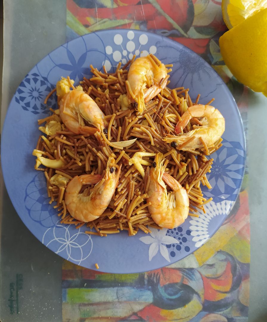 Fideua de marisco