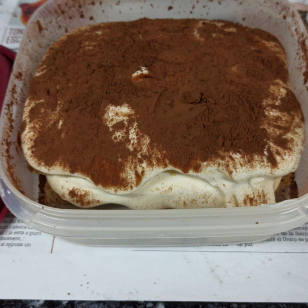 Tiramisú saludable Paso 4