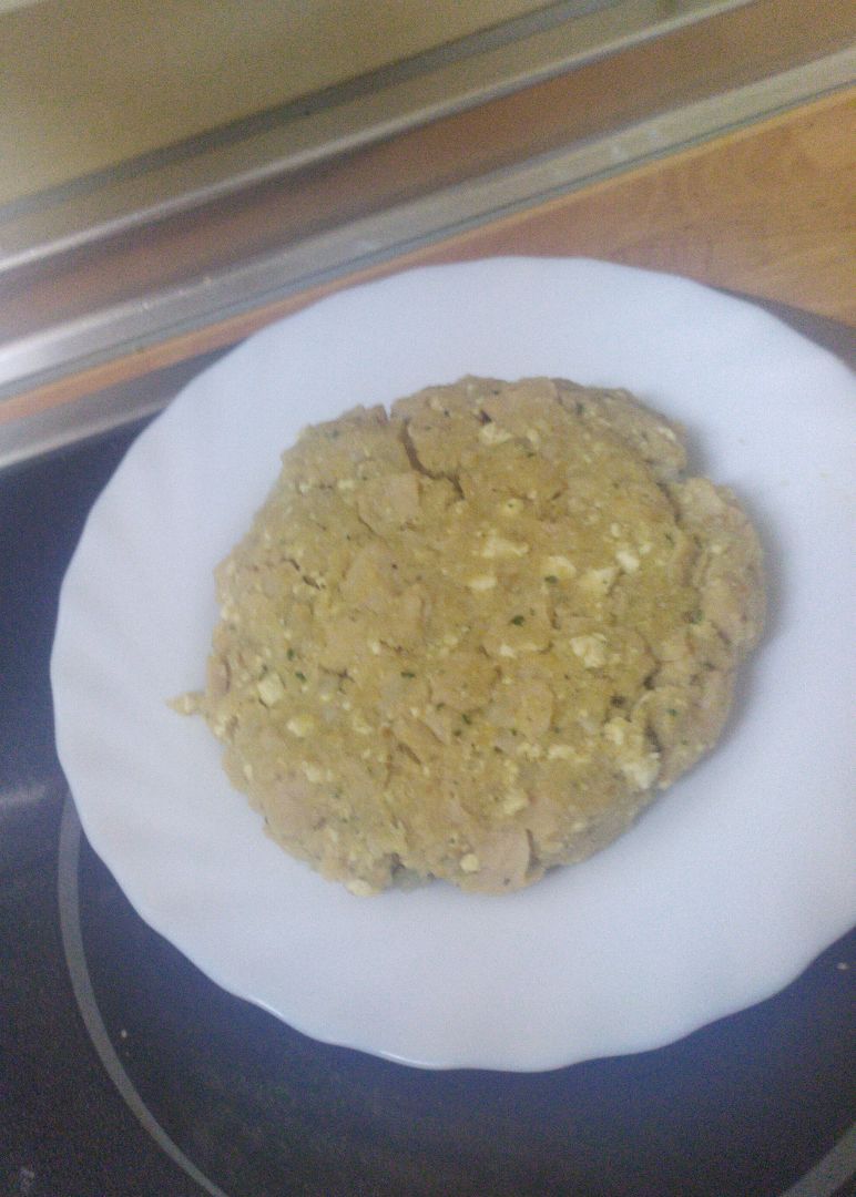Hamburguesa de soja y tofu Hamburguesa de soja y tofu